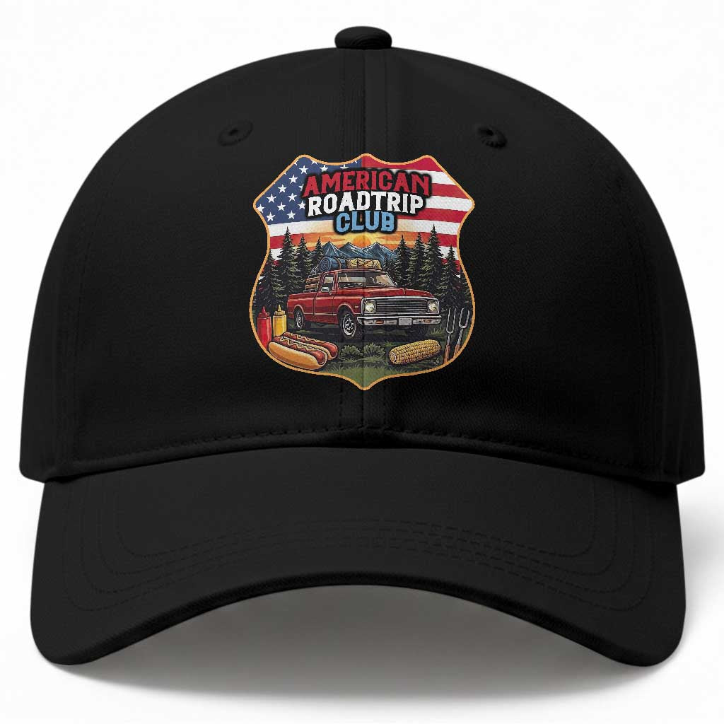 Route Highway 66 Baseball Cap Vintage American Roadtrip Club Road Trip TS12 Print Your Wear