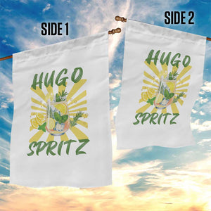 Hugo Spritz Garden Flag Funny Tropical Cocktail Vacation TS12 Print Your Wear