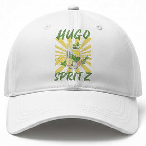 Hugo Spritz Baseball Cap Funny Tropical Cocktail Vacation TS12 Print Your Wear