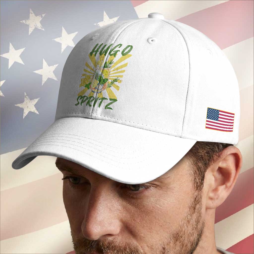 Hugo Spritz Baseball Cap Funny Tropical Cocktail Vacation TS12 Print Your Wear