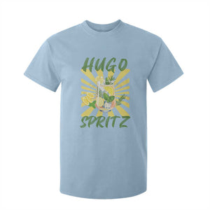 Hugo Spritz T Shirt For Kid Funny Tropical Cocktail Vacation TS12 Light Blue Print Your Wear