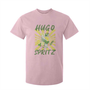 Hugo Spritz T Shirt For Kid Funny Tropical Cocktail Vacation TS12 Light Pink Print Your Wear