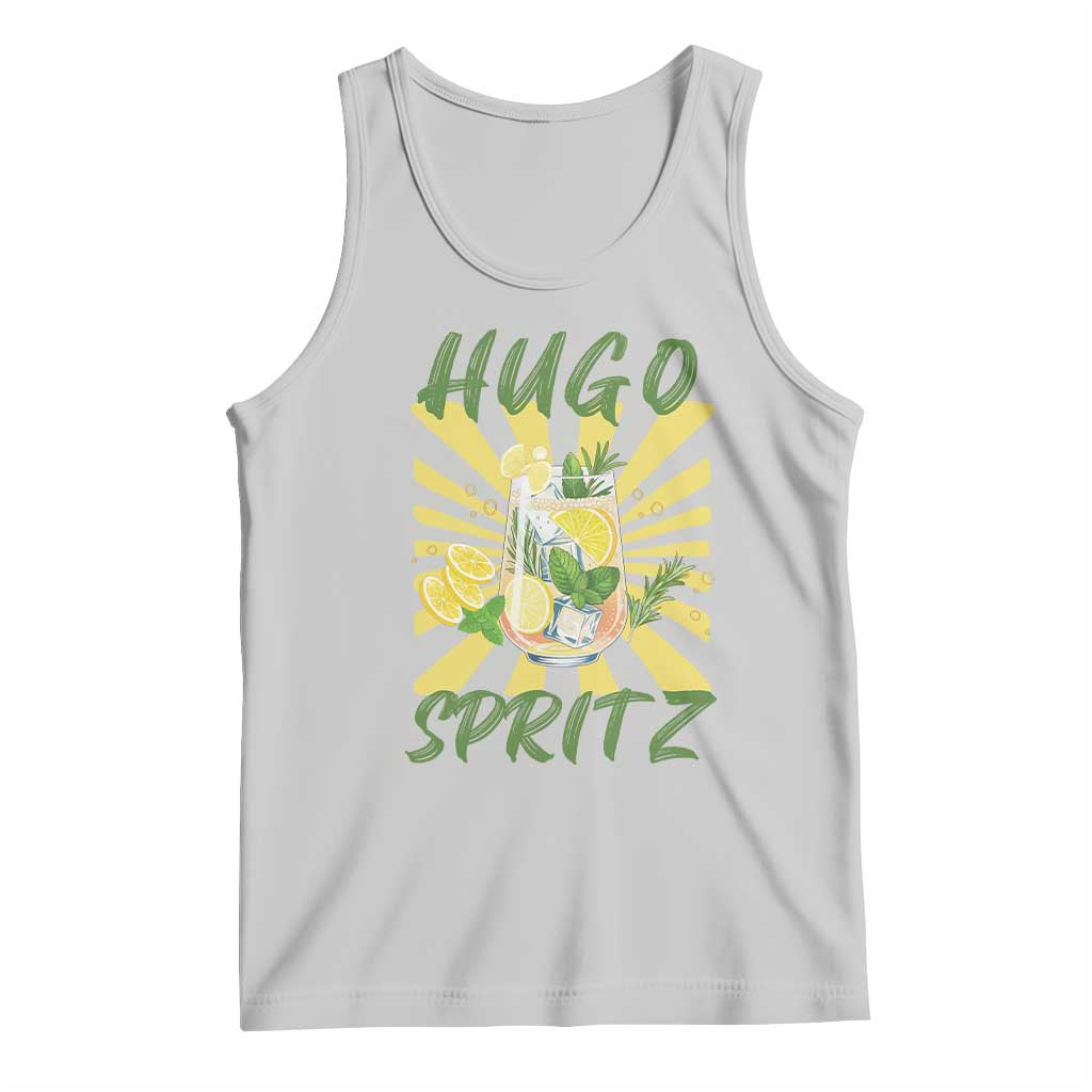 Hugo Spritz Tank Top Funny Tropical Cocktail Vacation TS12 Ash Print Your Wear