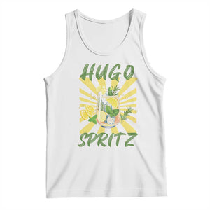 Hugo Spritz Tank Top Funny Tropical Cocktail Vacation TS12 White Print Your Wear