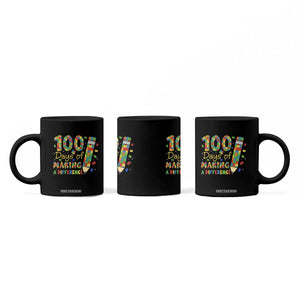 Proud Autism Teacher 100 Days Of School Coffee Mug Making A Difference TS12 Print Your Wear