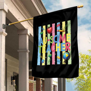 Special Ed Teacher Autism Acceptance Garden Flag Au Some Teacher TS12 Print Your Wear