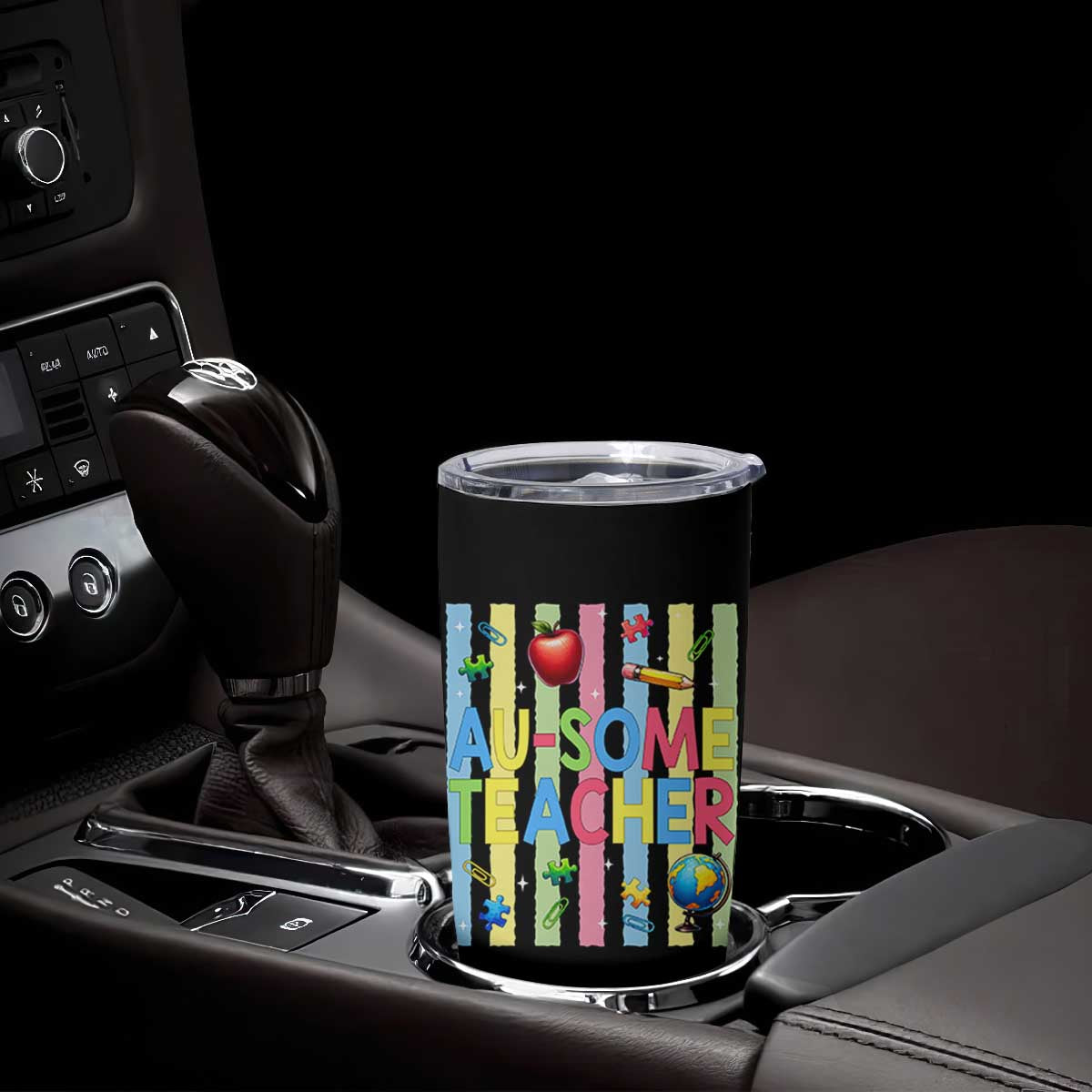Special Ed Teacher Autism Acceptance Tumbler Cup Au Some Teacher TS12 Print Your Wear