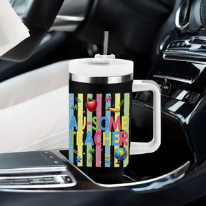 Special Ed Teacher Autism Acceptance Tumbler With Handle Au Some Teacher TS12 Print Your Wear