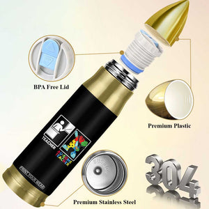 Funny Au Some Teacher Bullet Tumbler Autism Acceptance Special Education Gift TS12 Print Your Wear