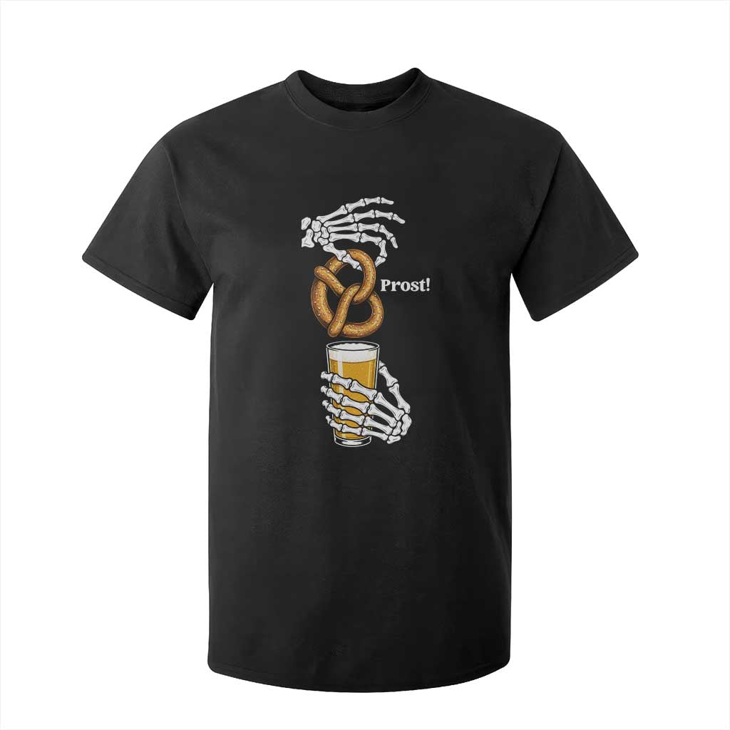 Prost Beer Lover Skeleton Hands German Festival Graphic T Shirt For Kid TS12 Black Print Your Wear