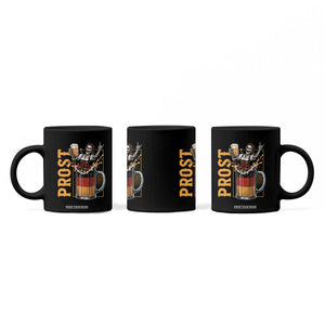 Funny Skeleton Oktoberfest Coffee Mug Spooky Prost German Beer Drinker Graphic TS12 Print Your Wear