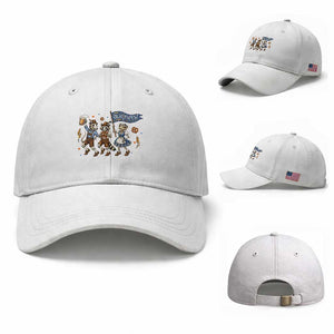 Funny Opossum Raccoon Frog Oktoberfest Beer Graphic Baseball Cap Spooky Drinking Team TS12 Baseball Cap Universal Fit White Print Your Wear