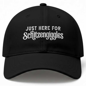 Just Here For Schitzengiggles Baseball Cap German Beer Festival Funny Gift TS12 Print Your Wear