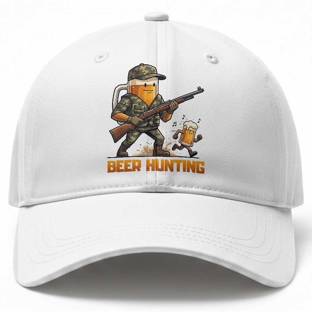 Beer Hunting Season Open Baseball Cap Beer Hunter Brew Lover Humor TS12 Print Your Wear
