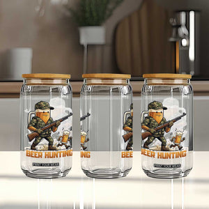 Beer Hunting Season Open Glass Can Beer Hunter Brew Lover Humor TS12 Print Your Wear