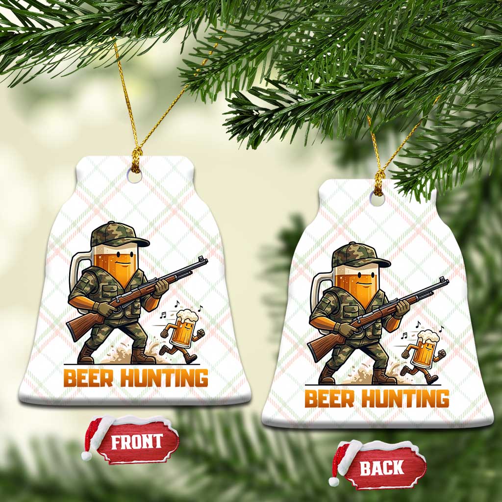 Beer Hunting Season Open Ceramic Ornament Beer Hunter Brew Lover Humor TS12 Print Your Wear