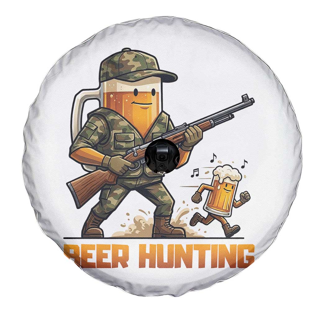 Beer Hunting Season Open Spare Tire Cover Beer Hunter Brew Lover Humor TS12 Print Your Wear