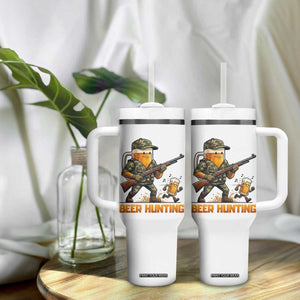Beer Hunting Season Open Tumbler With Handle Beer Hunter Brew Lover Humor TS12 Print Your Wear