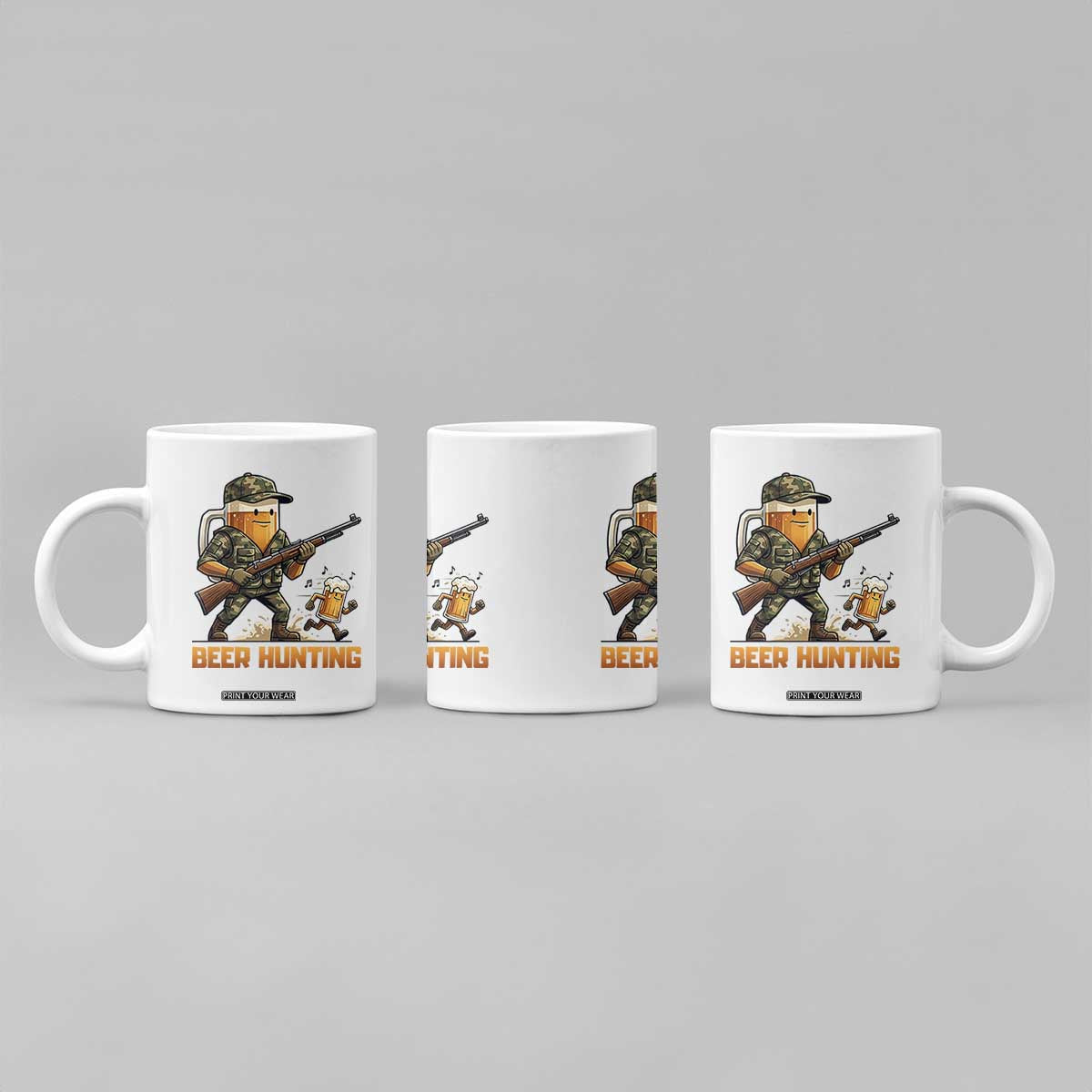 Beer Hunting Season Open Coffee Mug Beer Hunter Brew Lover Humor TS12 Print Your Wear