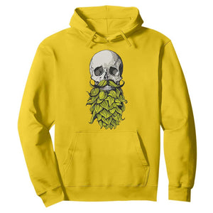Vintage Craft Brewer Beer Lover Gift Hoodie Beer Hops Beard Skull TS12 Daisy Print Your Wear