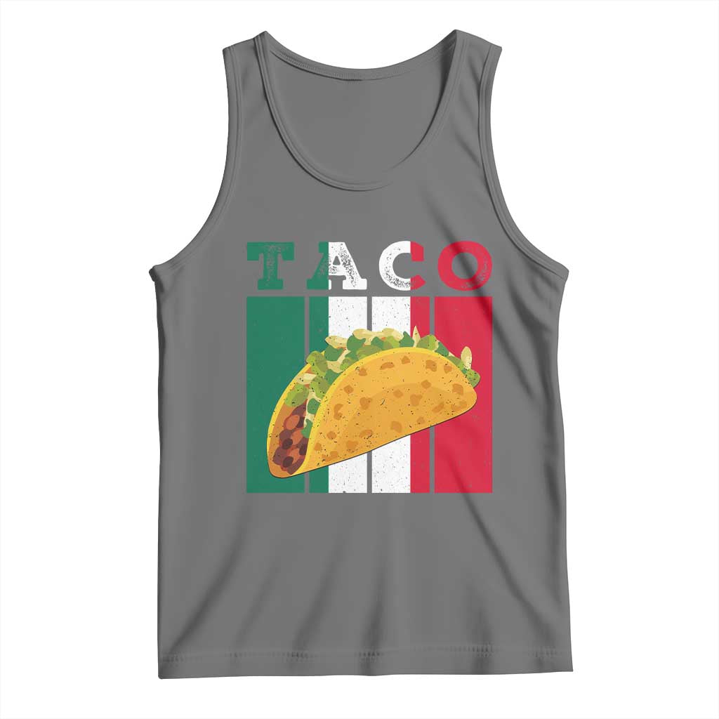 Tacos Lover Mexican Food Tank Top Funny Quote Gift TS12 Black Heather Print Your Wear