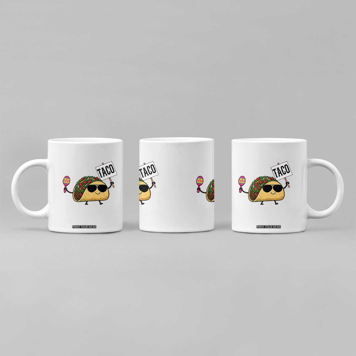 Tacos Lovers Coffee Mug Mexican Food Lover Gift TS12 Print Your Wear