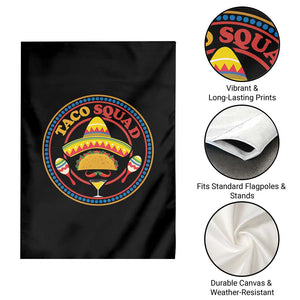 Taco Squad Garden Flag Mexican Food Lovers Gift TS12 Print Your Wear