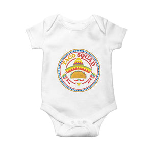 Taco Squad Baby Onesie Mexican Food Lovers Gift TS12 White Print Your Wear
