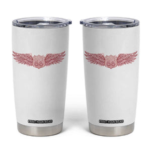 Pink Glitter Effect Route Highway 66 Tumbler Cup Road Trip Motorcycle Adventure