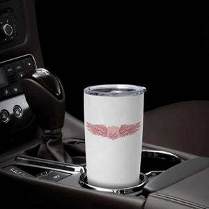 Pink Glitter Effect Route Highway 66 Tumbler Cup Road Trip Motorcycle Adventure