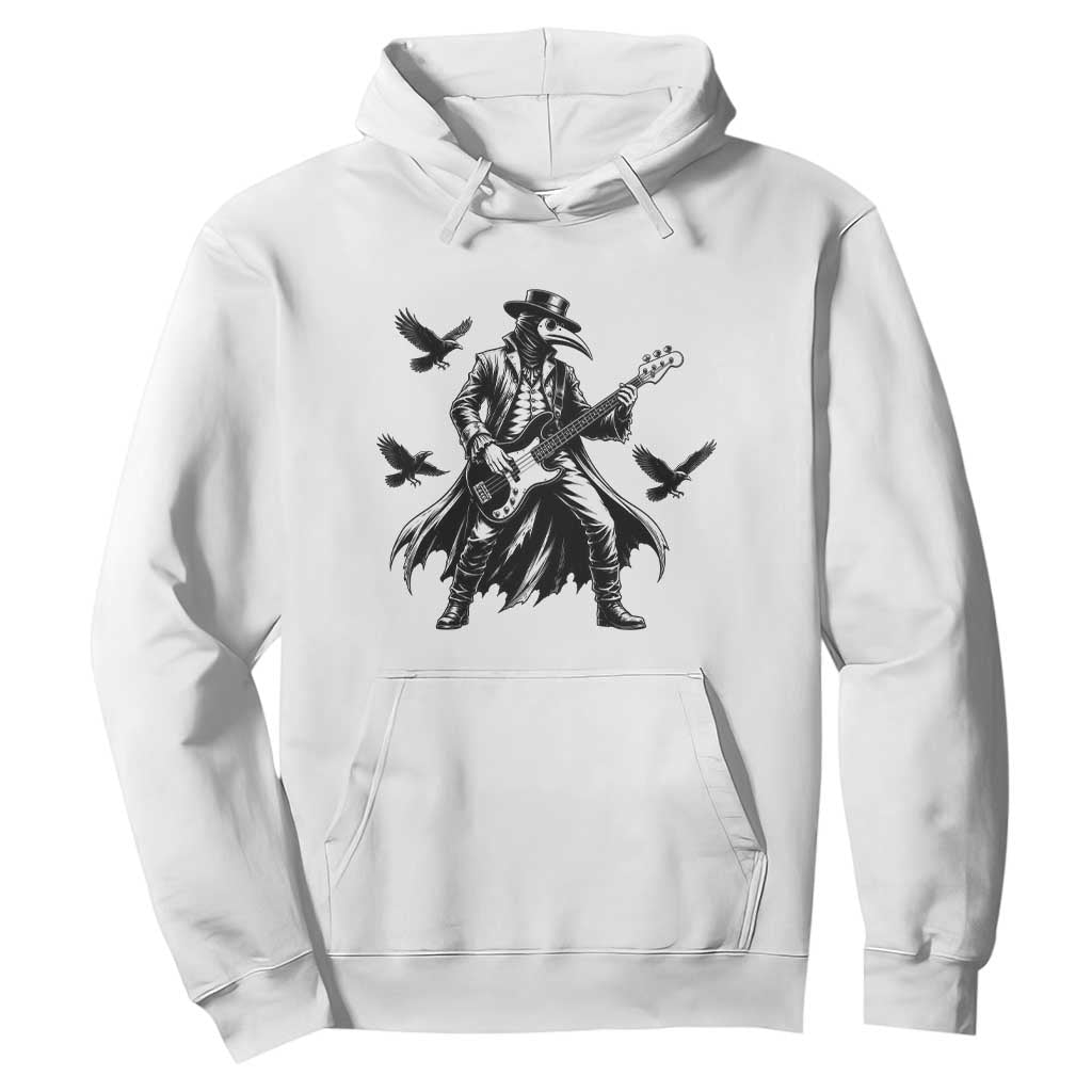 Plague Doctor Electric Bass Rocker Hoodie Gothic Musician