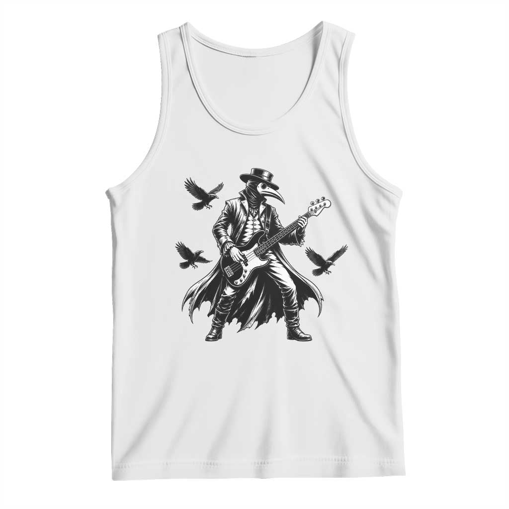Plague Doctor Electric Bass Rocker Tank Top Gothic Musician
