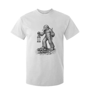 Gothic Plague Doctor Bigfoot T Shirt For Kid Horror Cryptid Spooky Folklore