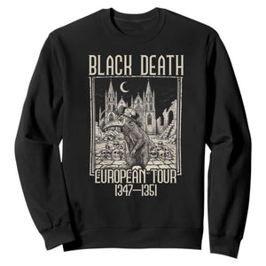 Black Death European Tour Plague Rat Sweatshirt Medieval History Gift