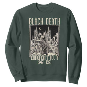 Black Death European Tour Plague Rat Sweatshirt Medieval History Gift