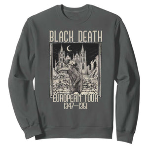 Black Death European Tour Plague Rat Sweatshirt Medieval History Gift