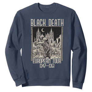 Black Death European Tour Plague Rat Sweatshirt Medieval History Gift