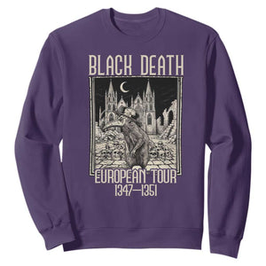 Black Death European Tour Plague Rat Sweatshirt Medieval History Gift