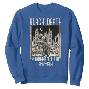 Black Death European Tour Plague Rat Sweatshirt Medieval History Gift