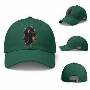 Gothic Plague Doctor Horror Baseball Cap Spooky Medieval Dark Folklore