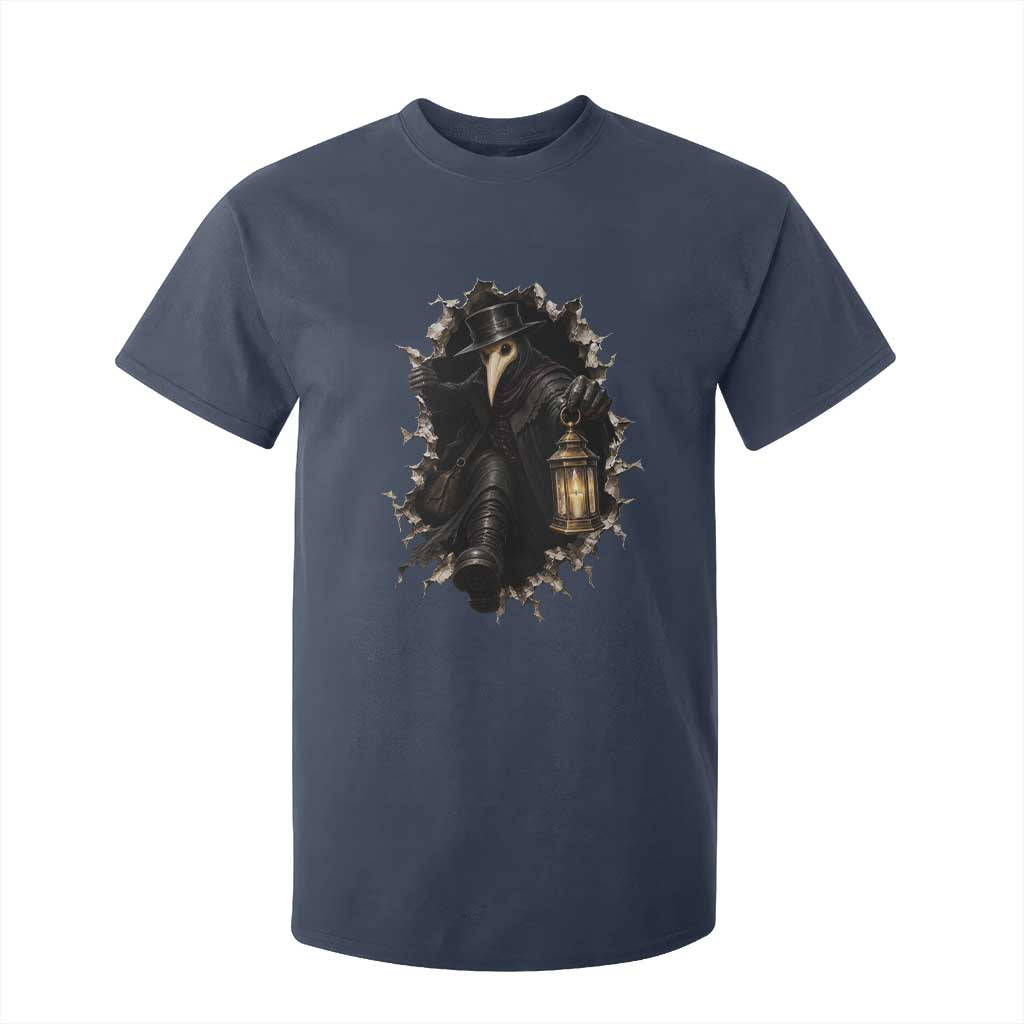 Gothic Plague Doctor Horror T Shirt For Kid Spooky Medieval Dark Folklore