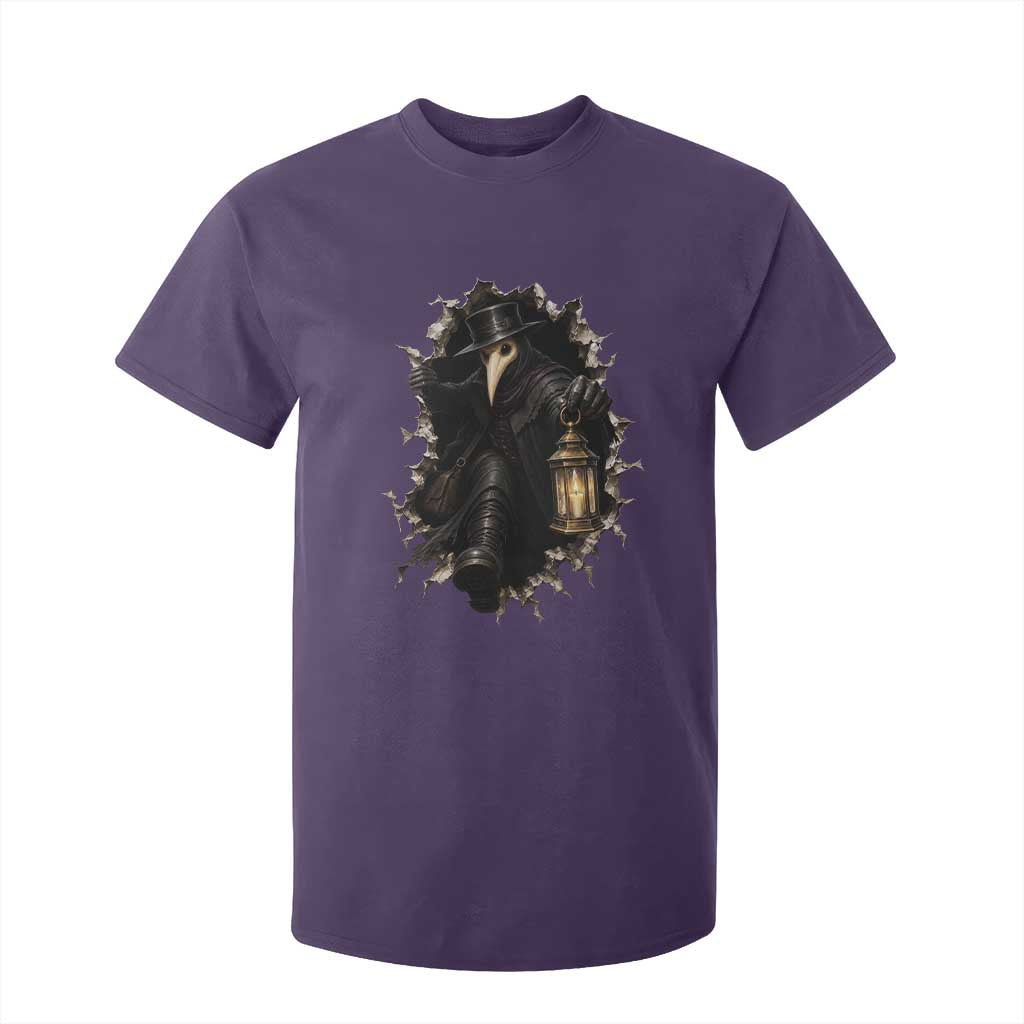 Gothic Plague Doctor Horror T Shirt For Kid Spooky Medieval Dark Folklore
