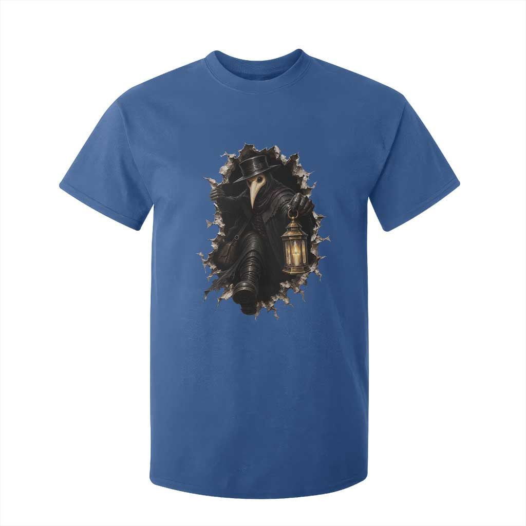 Gothic Plague Doctor Horror T Shirt For Kid Spooky Medieval Dark Folklore