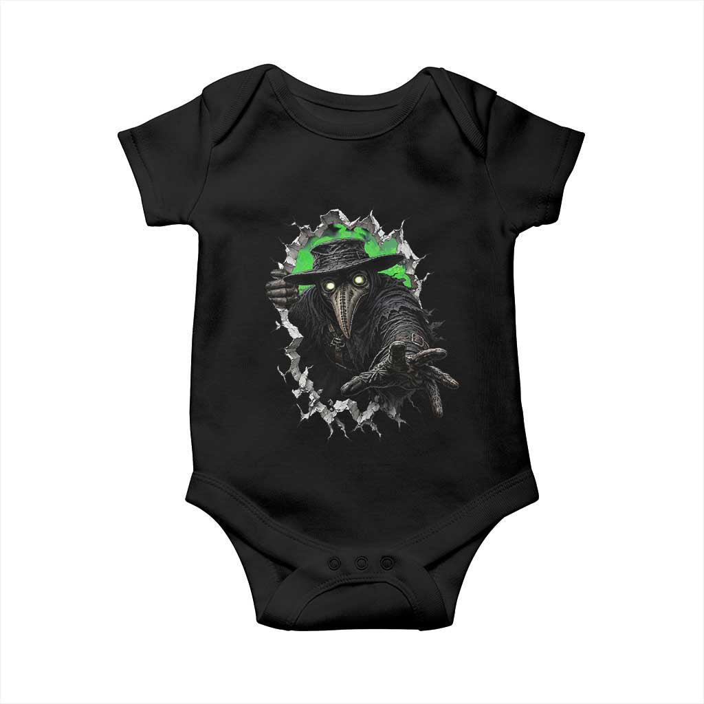 Halloween Plague Doctor Baby Onesie Gothic Medieval History Gift