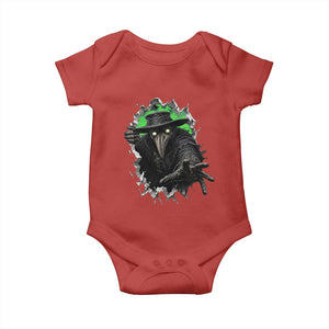 Halloween Plague Doctor Baby Onesie Gothic Medieval History Gift
