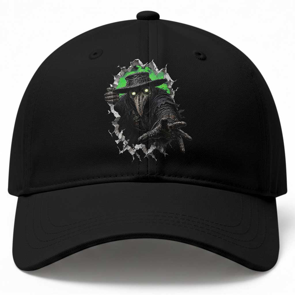 Halloween Plague Doctor Baseball Cap Gothic Medieval History Gift