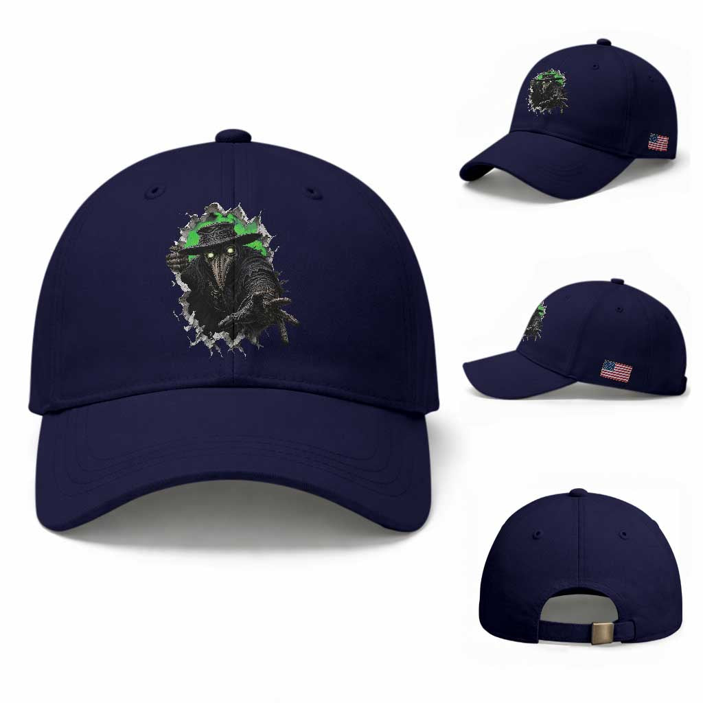 Halloween Plague Doctor Baseball Cap Gothic Medieval History Gift