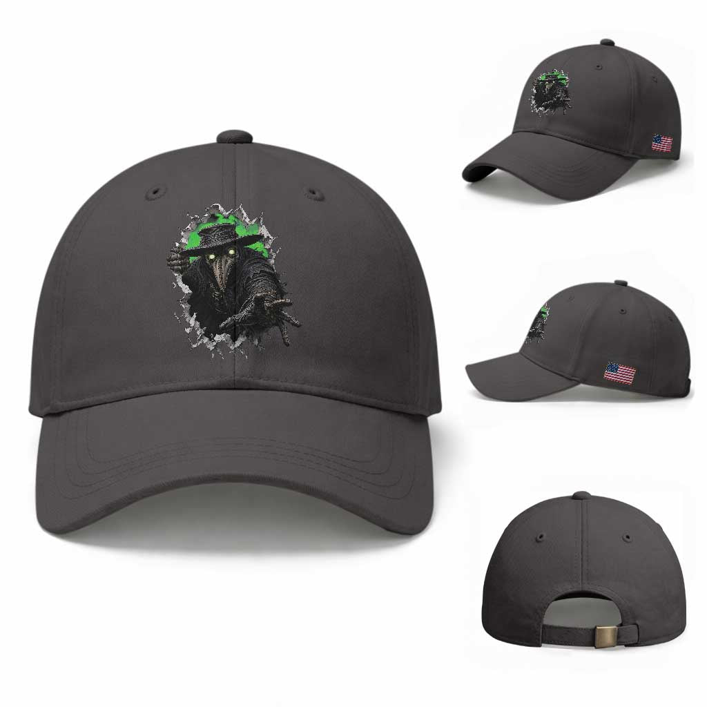 Halloween Plague Doctor Baseball Cap Gothic Medieval History Gift