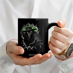 Halloween Plague Doctor Coffee Mug Gothic Medieval History Gift