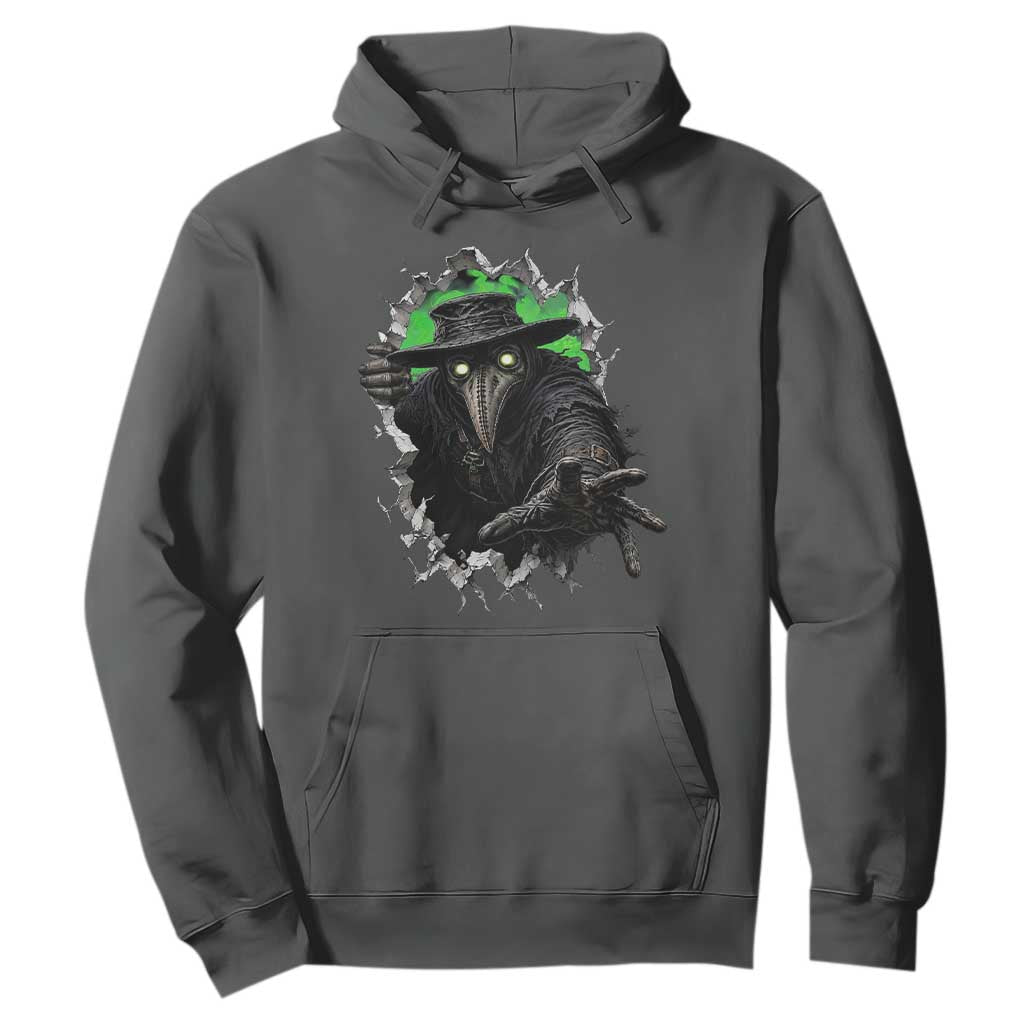 Halloween Plague Doctor Hoodie Gothic Medieval History Gift